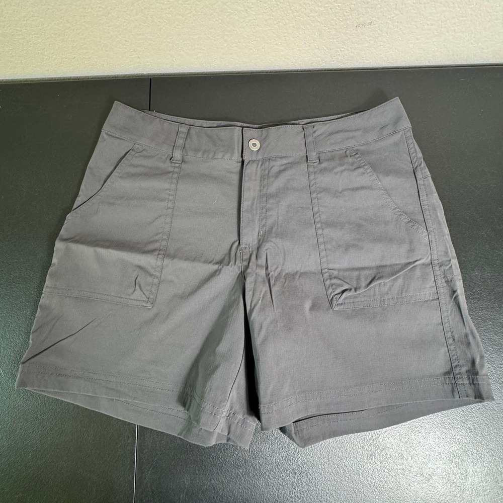 Columbia Saturday Trail Shorts Womens 14 Gray‎ Hiking Utility XK0944